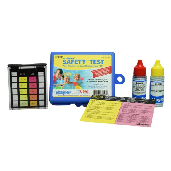 sureCHECK Safety Test, Bromine & Chlorine (hi range), DPD/pH - Taylor Technologies