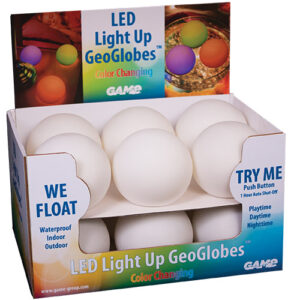 LED Light UP GeoGlobes - Game