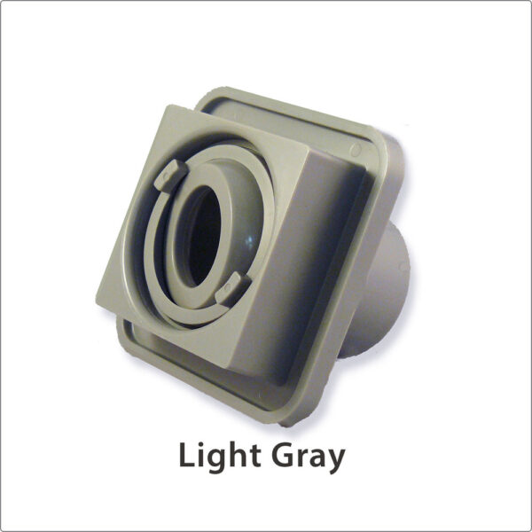 Square Flush Mount Return Fitting - Color Match Pool Fittings, Inc