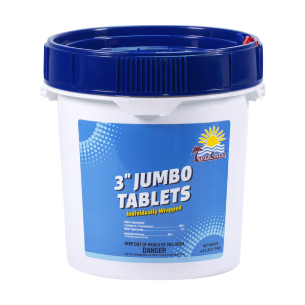 3"Jumbo Tabs 4lb- TropiClear