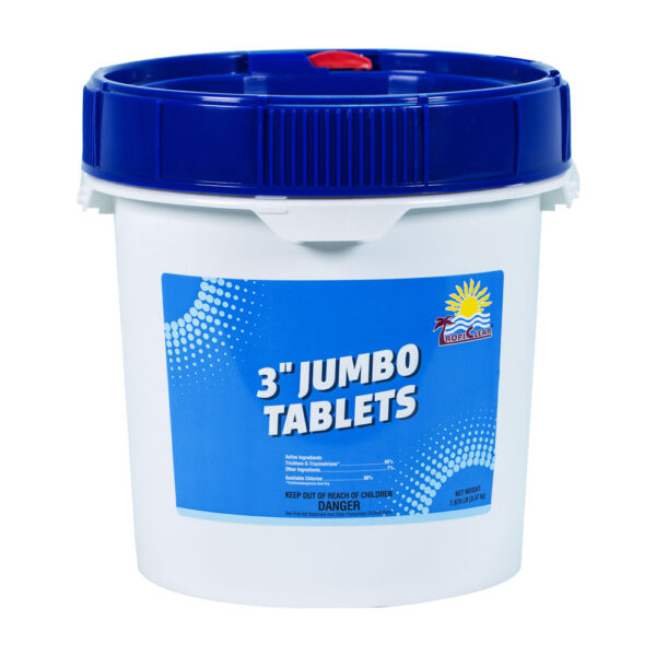 3"Jumbo Tablets 8lb - TropiClear